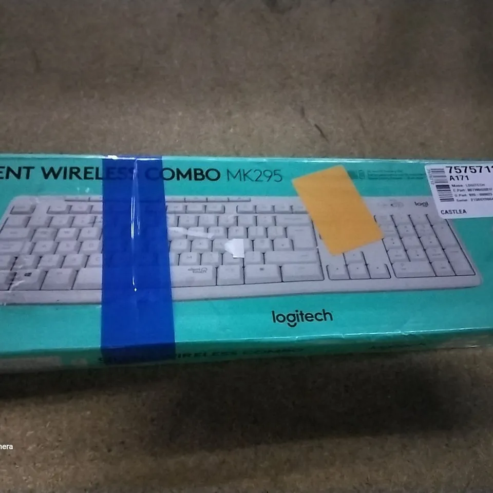 BOXED LOGITECH SILENT WIRELESS COMBO MK295