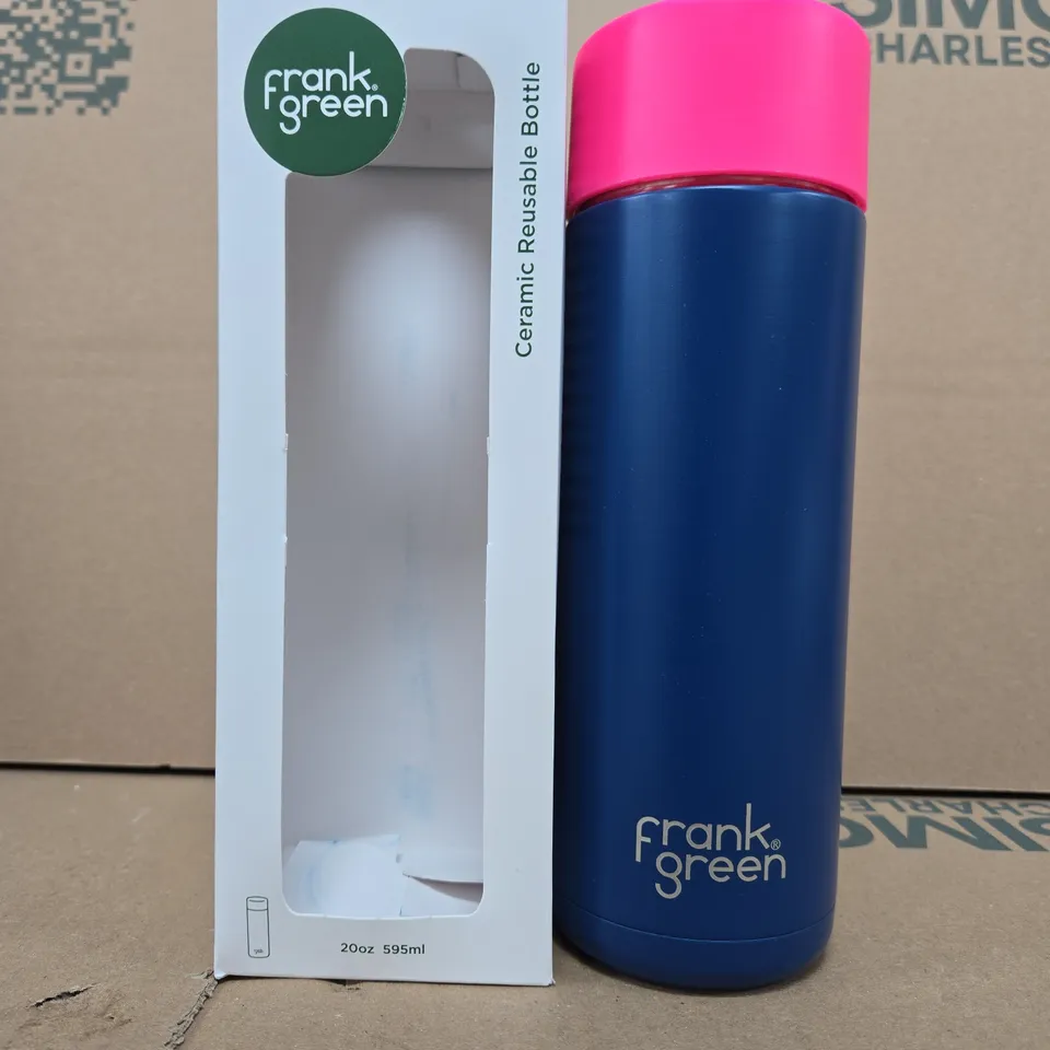 FRANK GREEN CERAMIC REUSABLE BOTTLE 20OZ