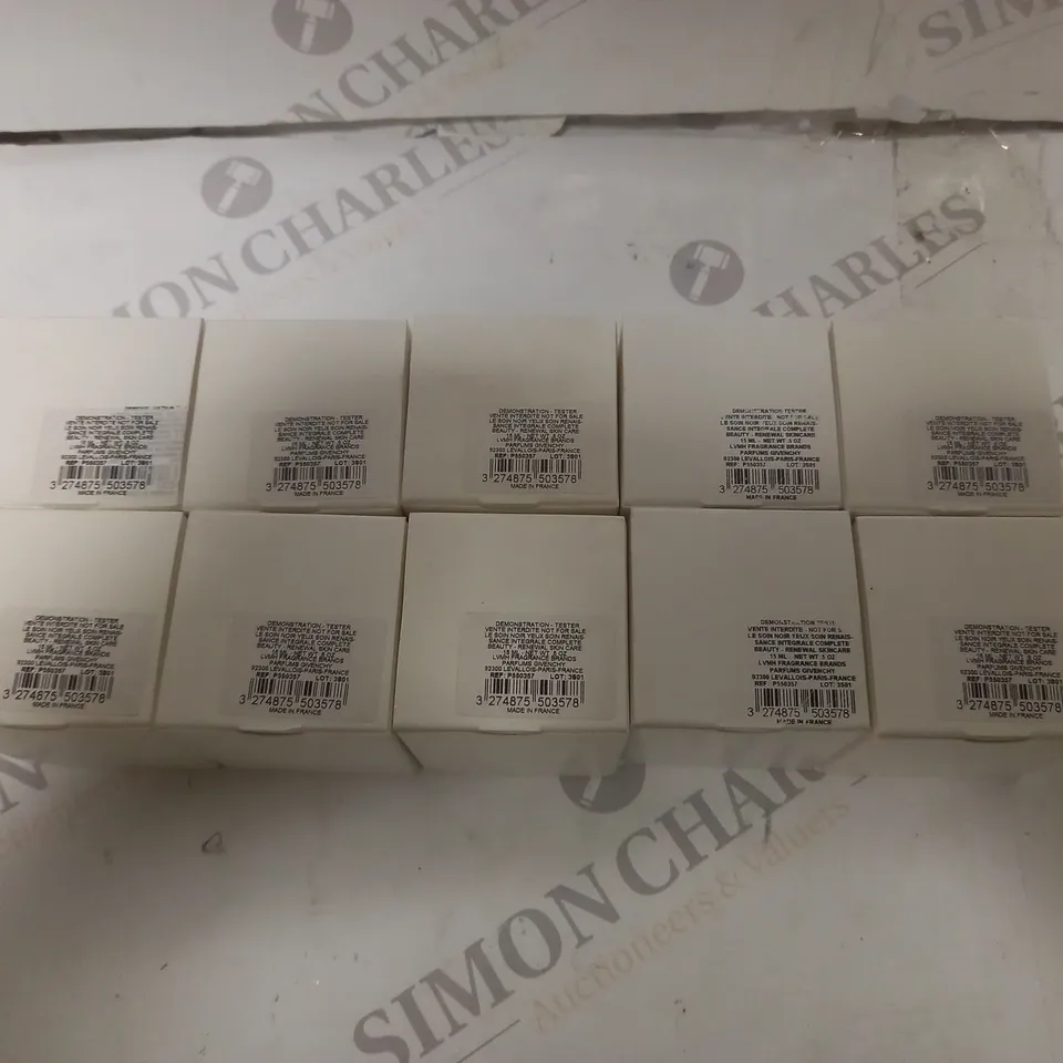 APPROXIMATELY 10 GIVENCHY INTEGRALE COMPLETE BEAUTY RENEWAL SKINCARE CREAM