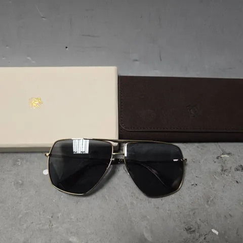 BOXED PRAGNELL GOLDEN SUNGLASSES SDR083