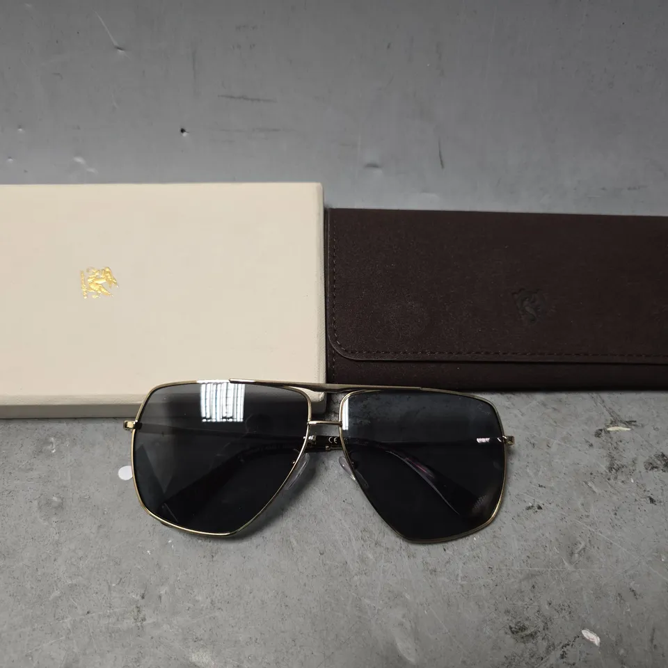 BOXED PRAGNELL GOLDEN SUNGLASSES SDR083