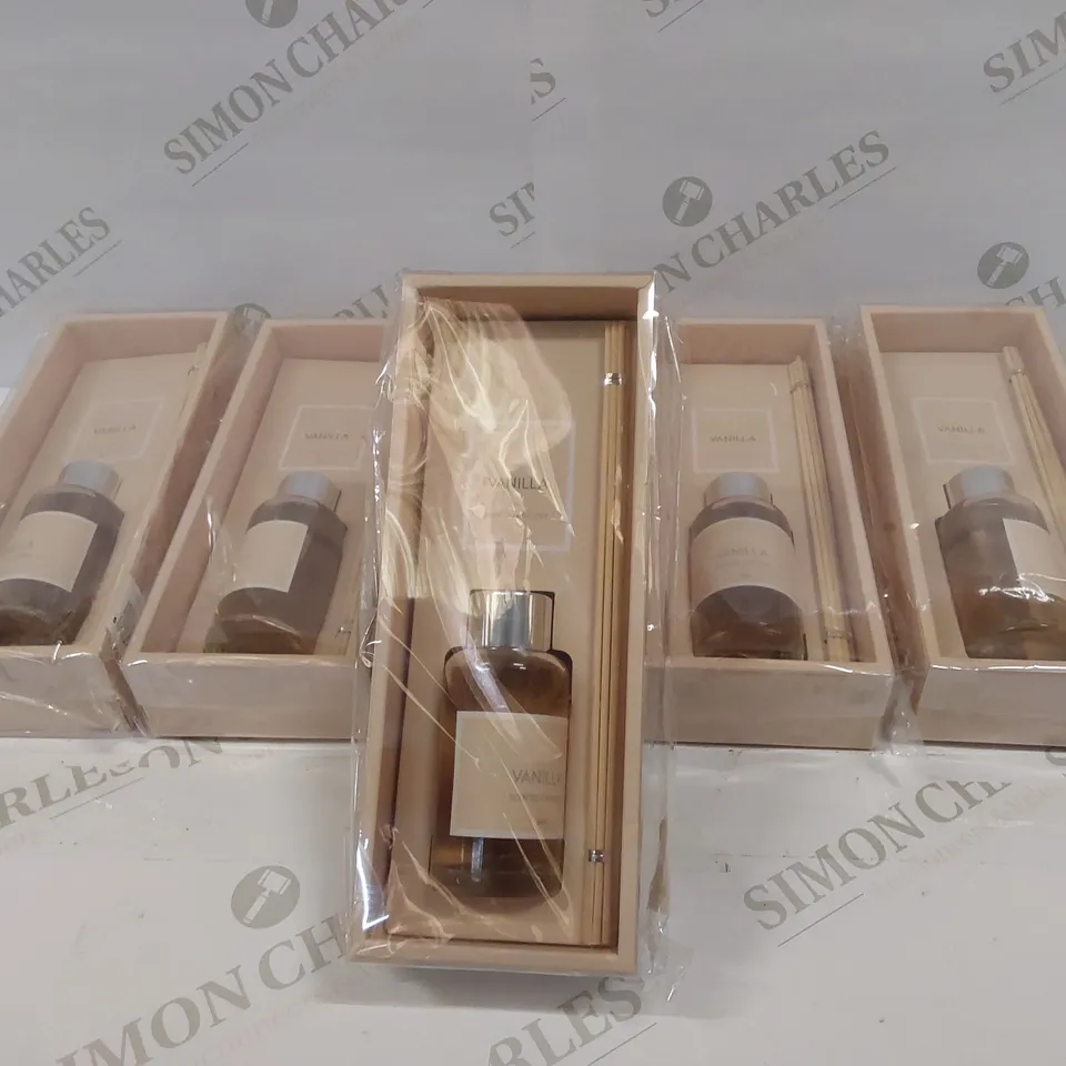 SIX BRAND NEW HOME BY SLEEPDOWN VANILLA DIFFUSERS