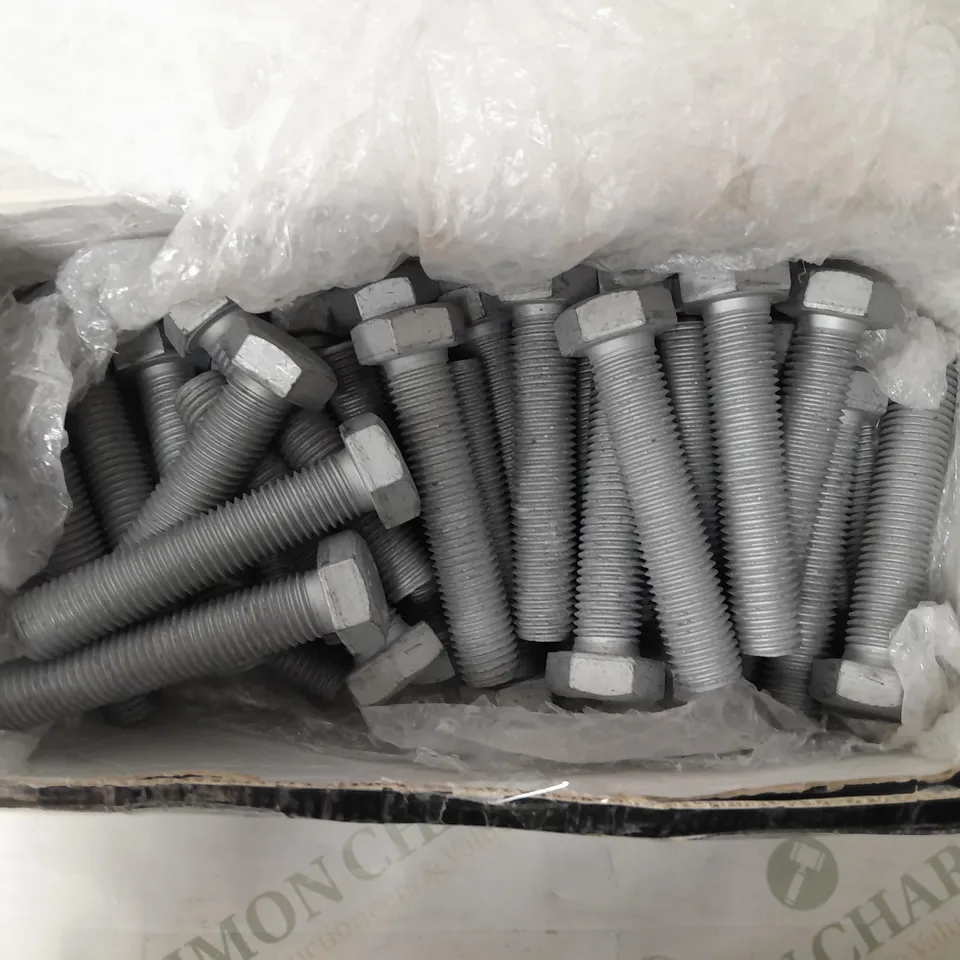 BOX OF HEX HEAD BOLTS GRADE 10.9