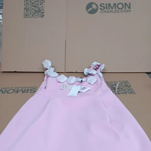 NADINE MERABI PINK DRESS – WOMEN'S EVENING DRESS UK 16 IN PRESENTATION BOX