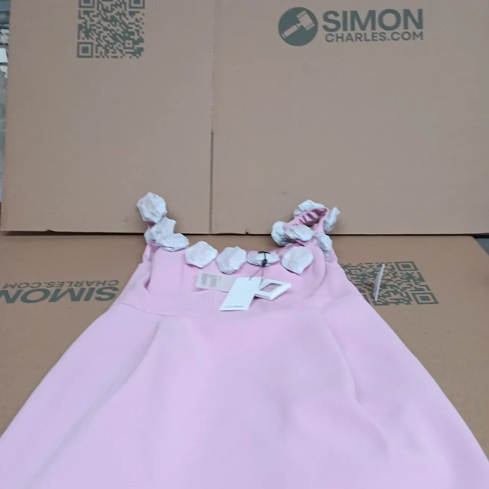 NADINE MERABI PINK DRESS – WOMEN'S EVENING DRESS UK 16 IN PRESENTATION BOX