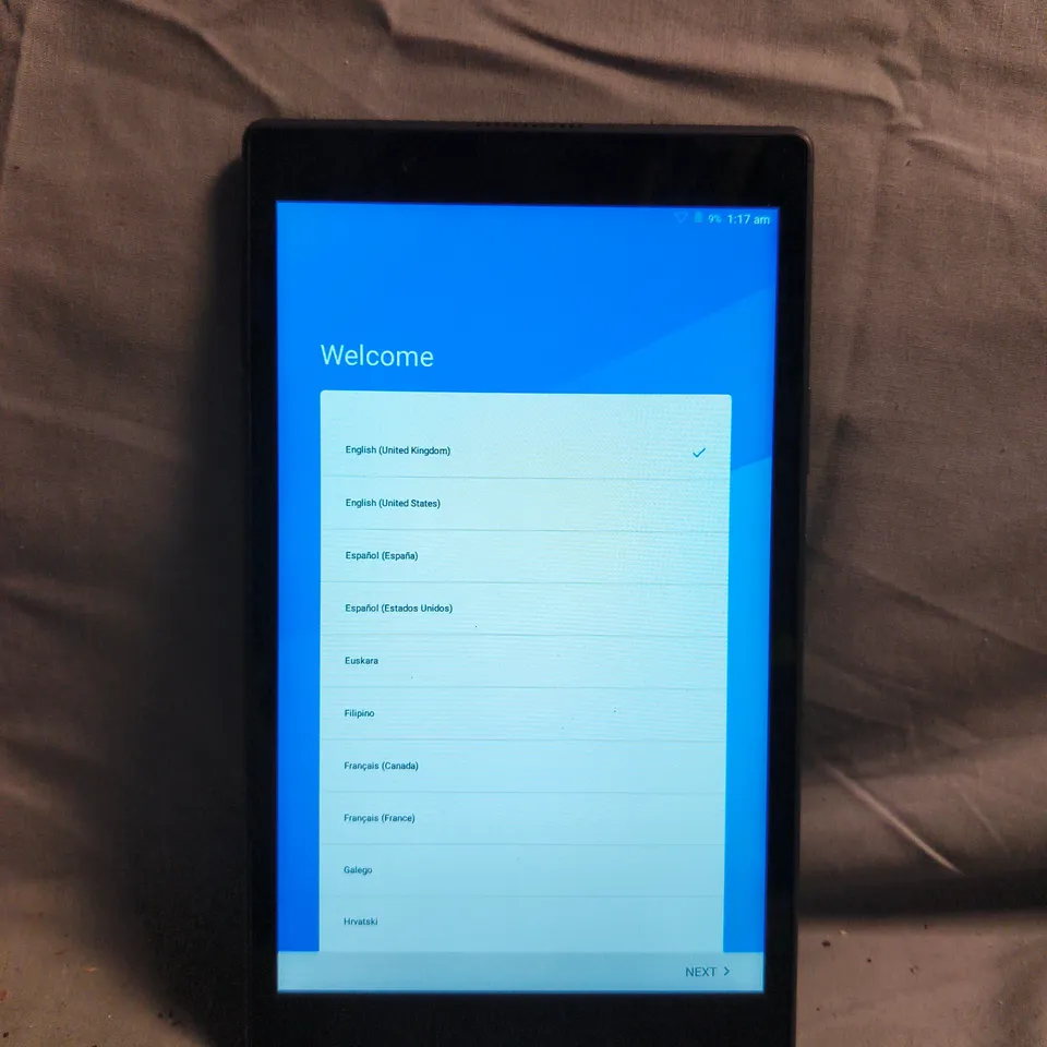 LENOVO TAB4 8 TABLET IN SLATE BLACK