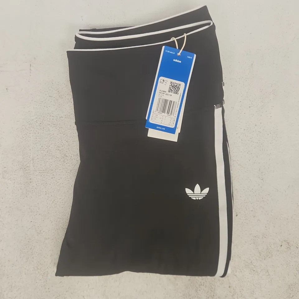 ADIDAS ORIGINALS SPORT SUPERSTAR 7/8 LEGGINGS IN BLACK/WHITE SIZE XL