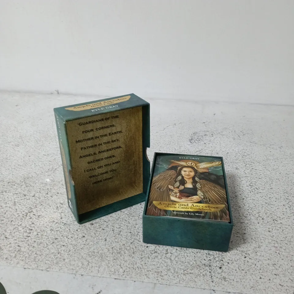 KYLE GRAY ANGELS AND ANCESTORS ORACLE CARDS ( BOXED )