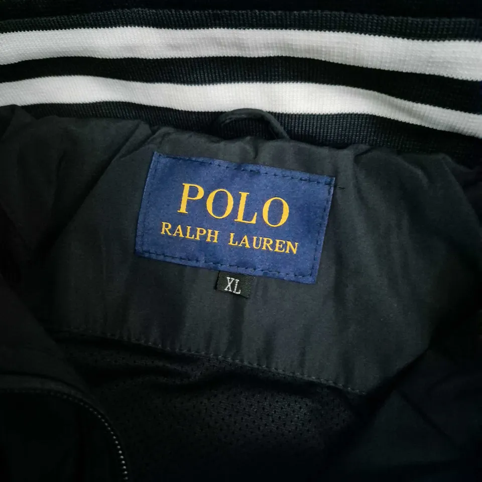 POLO RALPH LAUREN MEN'S WINDBREAKER JACKET – BLACK, XL