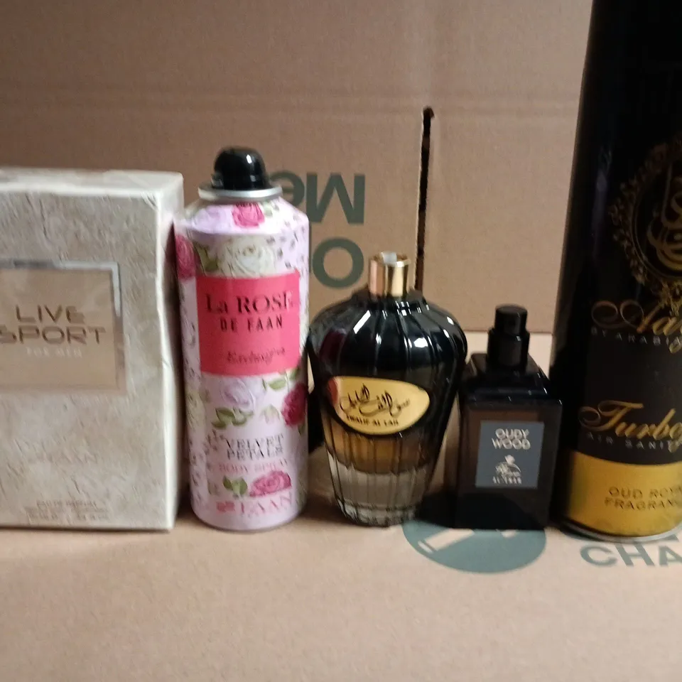 BOXED OF APPROX 6 ASSORTED FRAGRANCES