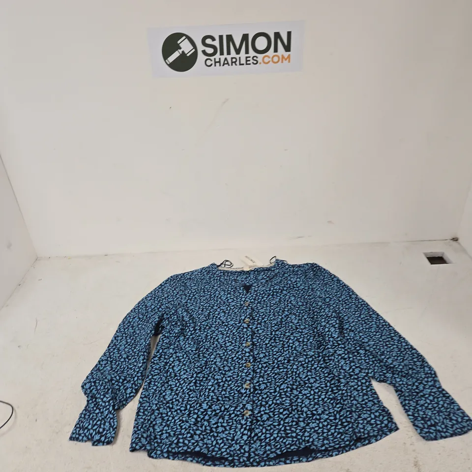 MUDFLOWER FLORAL PRINT BLOUSE – UK 16 (EU 44, US 12)