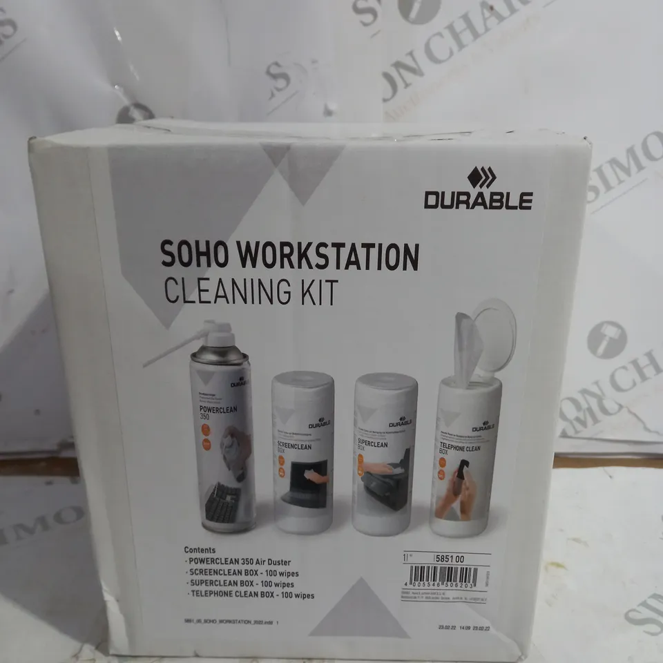 DURABLE SOHO WORKSTATION CLEANING KIT 