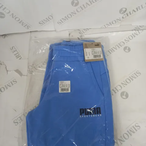 BAGGED PUMA ESSENTIAL TRACKSUIT BOTTOMS SIZE 9-10 YEARS