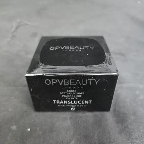 OPV BEAUTY LONDON TRANSLUCENT LOOSE SETTING POWDER – BOXED