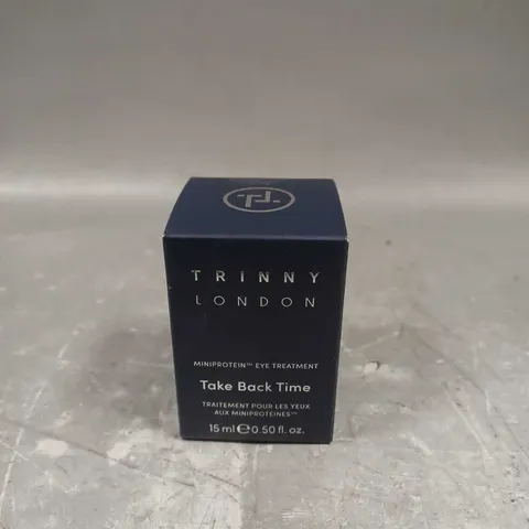 SEALED TRINNY LONDON TAKE BACK TIME MINI PROTEIN EYE TREATMENT 15ML