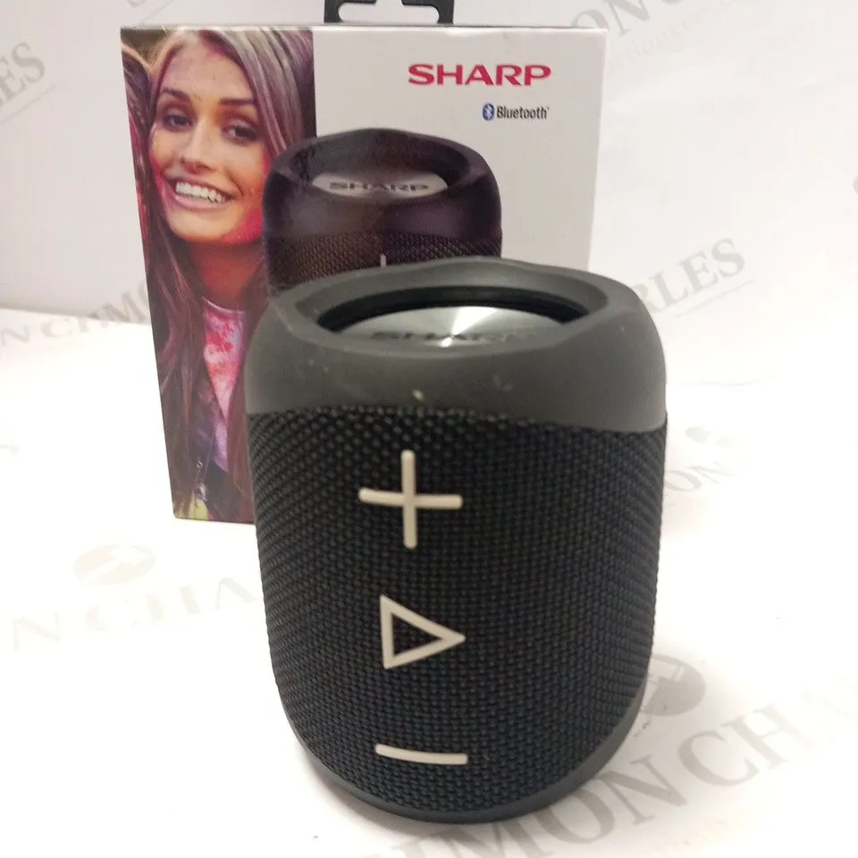 BOXED SHARP BLUETOOTH PORTABLE SPEAKER GX-BT180