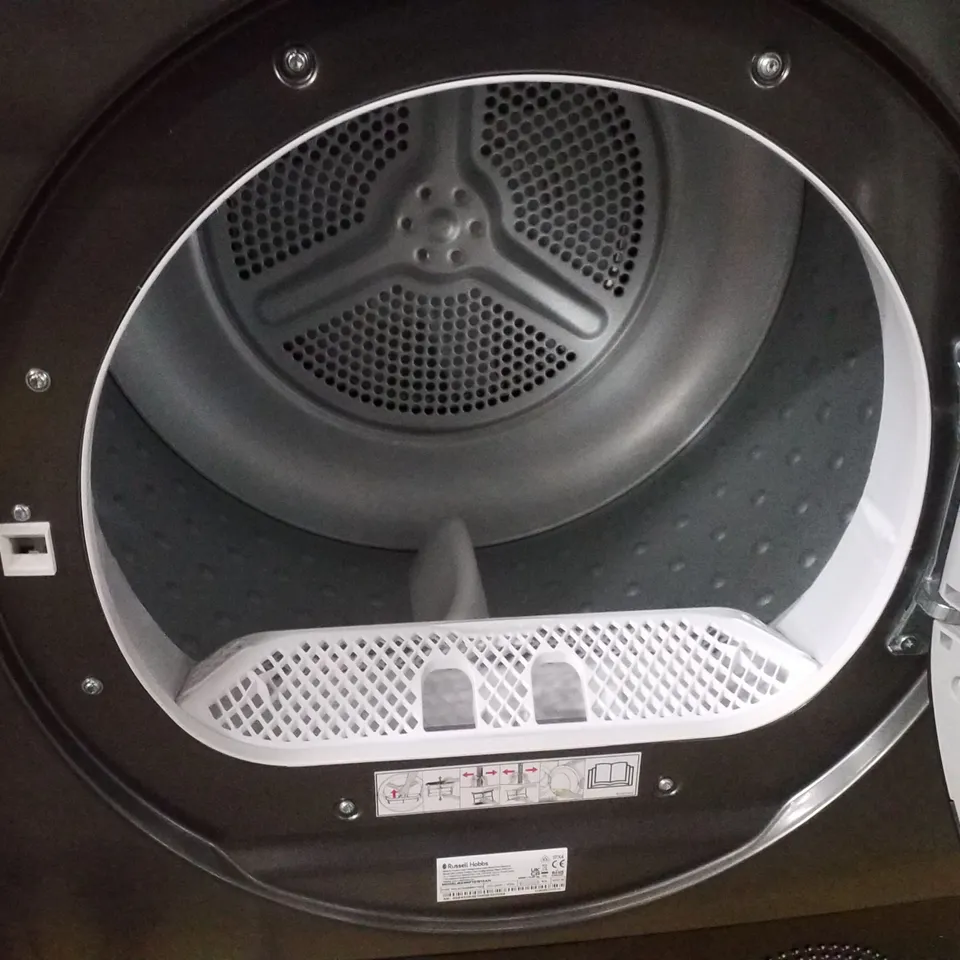 RUSSELL HOBBS RH8HPTD1E12AN 8KG HEAT PUMP TUMBLE DRYER ANTHRACITE