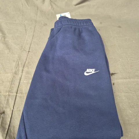 NIKE LOGO CUFFED JOGGERS - SIZE M 