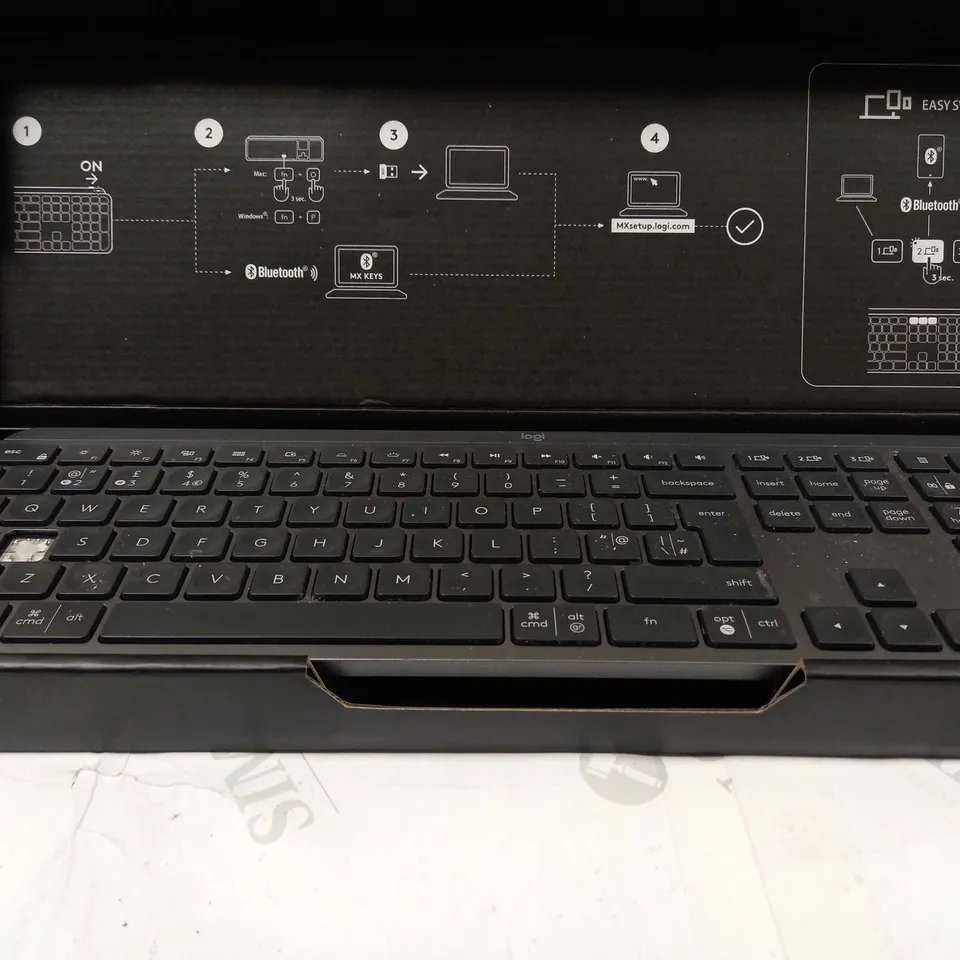 LOGITECH MX KEYS ADVANCED WIRELESS ILLUMINATED KEYBOARD