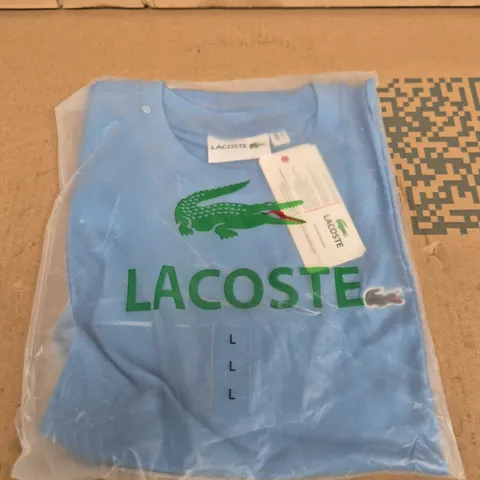 LACOSTE BLUE TOP – SIZE L