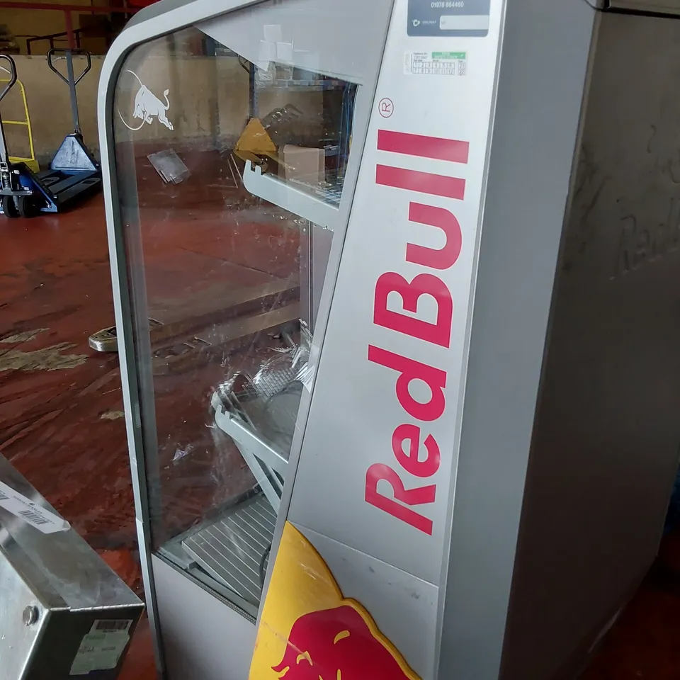 RED BULL LOGO CHILLED OPEN FRONT CABINET 
