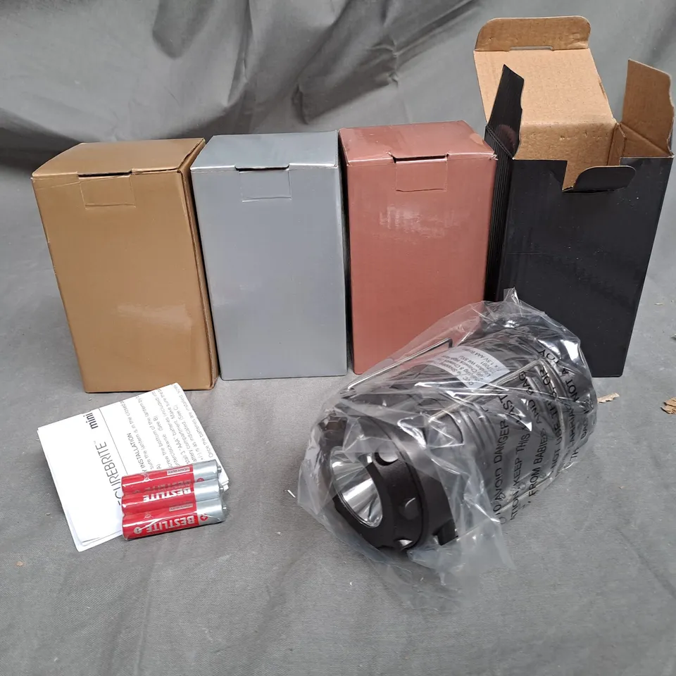 SCB SET OF 4 MINI POP-UP METALLIC LIGHTS