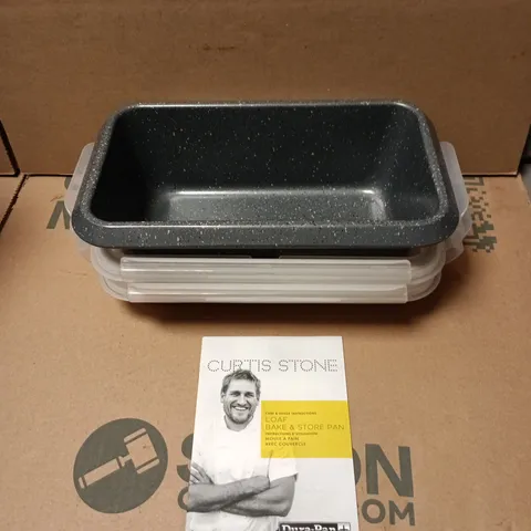 CURTIS STONE DURA-PAN+ LOAF BAKE & STORE PAN - STONE