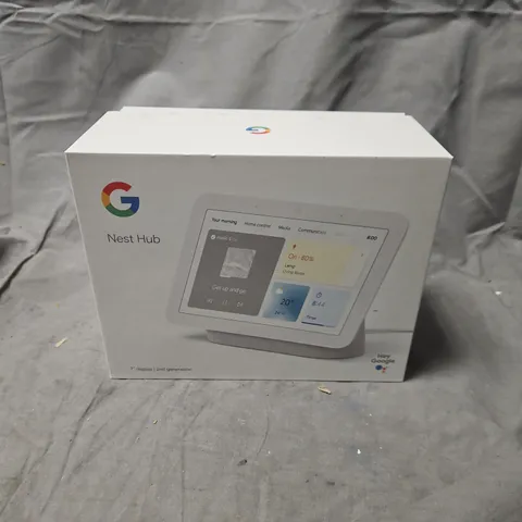GOOGLE NEST HUB (2ND GEN) SMART DISPLAY – BOXED