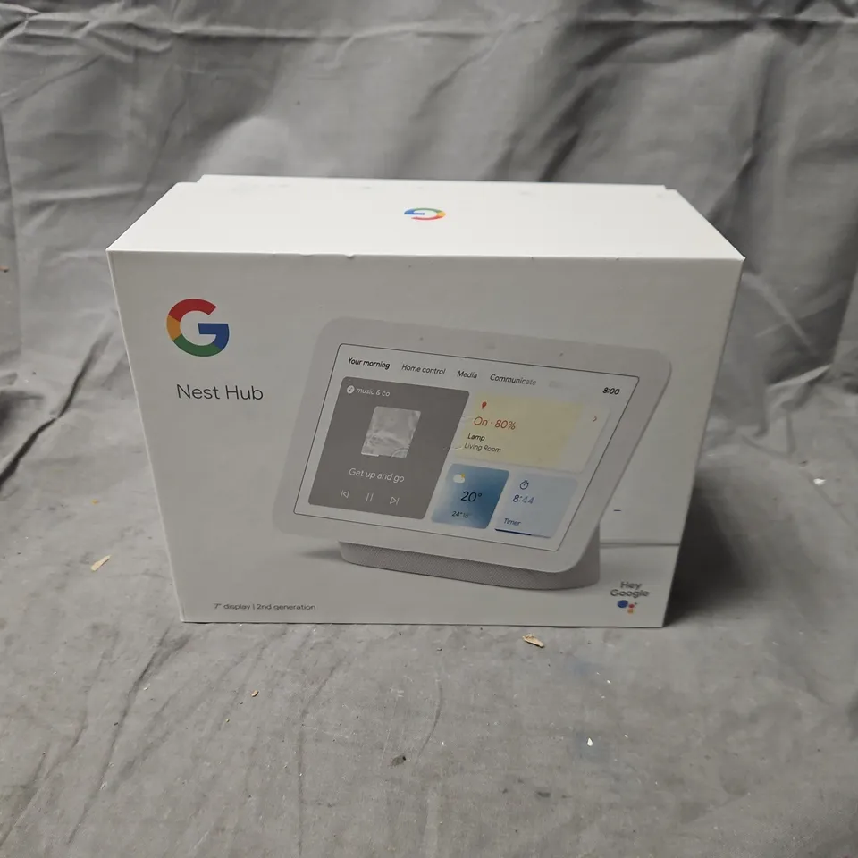 GOOGLE NEST HUB (2ND GEN) SMART DISPLAY – BOXED