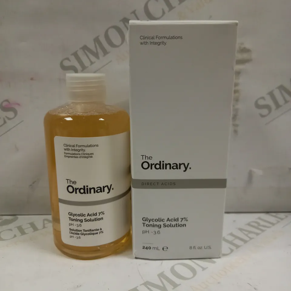 THE ORDINARY GLYCOLIC ACID 7% TONING SOLUTION - 240ML