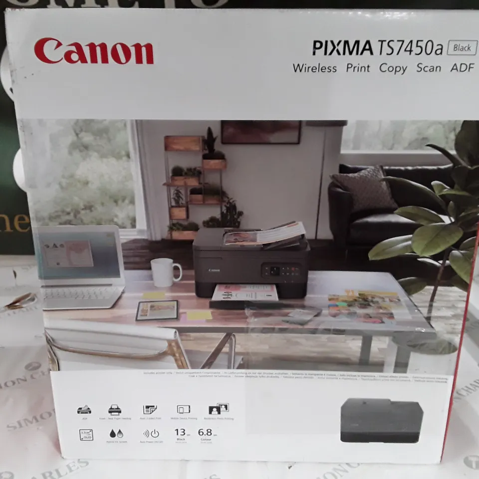 BOXED CANON PIZZA TS7450A MULTIFUNCTION PRINTER