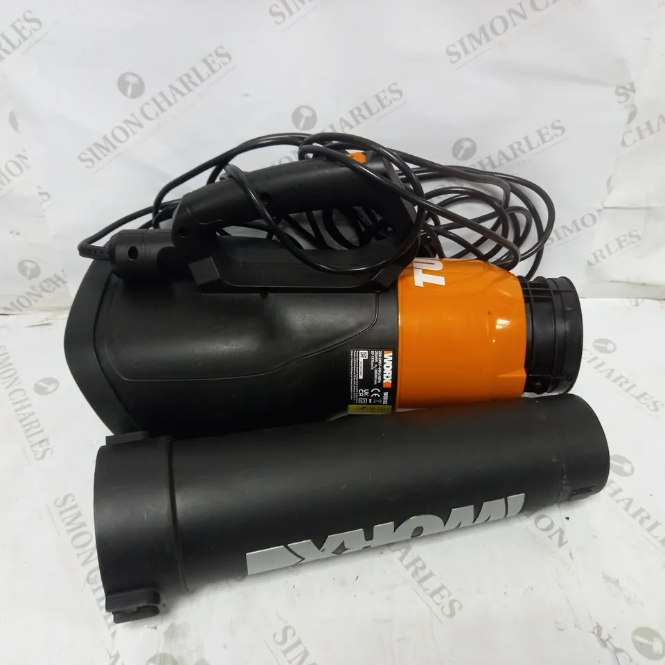 WORX WG518E AIR TURBINE CORDED LEAF BLOWER