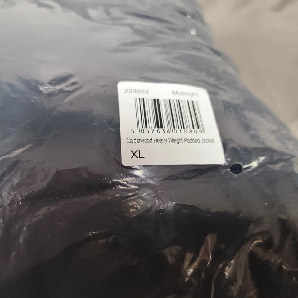 WEIRD FISH CALDERWOOD HEAVY WEIGHT PADDED JACKET – MIDNIGHT, XL