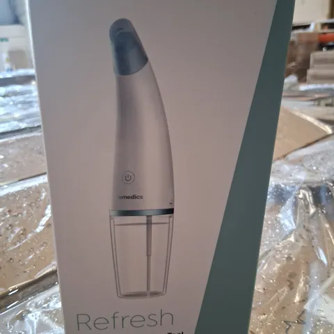 TWELVE BOXED HOMEDICS REFRESH HYDRAFACIAL CLEANSING TOOLS