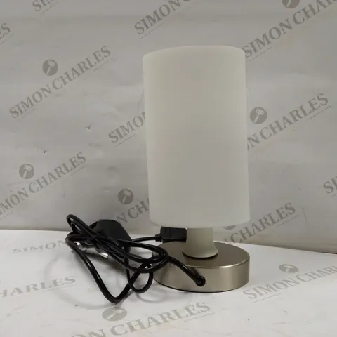 JOHN LEWIS DANNY TOUCH LAMP - BRUSHED NICKEL FINISH