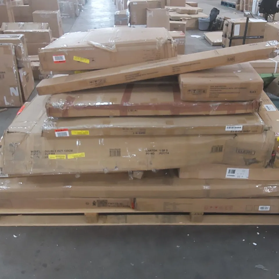 PALLET TO CONTAIN ASSORTED BOXED FURNITURE AND FURNITURE PARTS