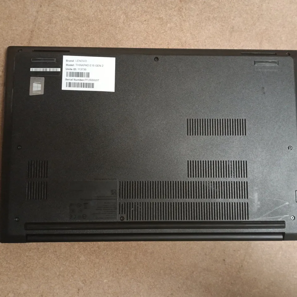 LENOVO THINKPAD E15 GEN 2 LAPTOP