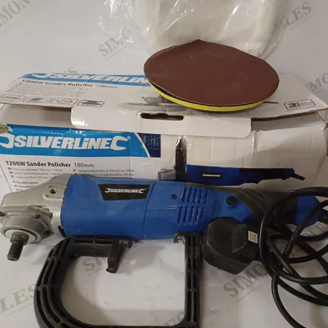 SILVERLINE 1200W SANDER POLISHER 