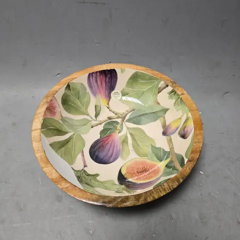 FIG LARGE ROUND DISH