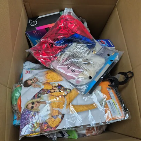 LARGE BOX OF ASSORTED TOYS AND GAMES