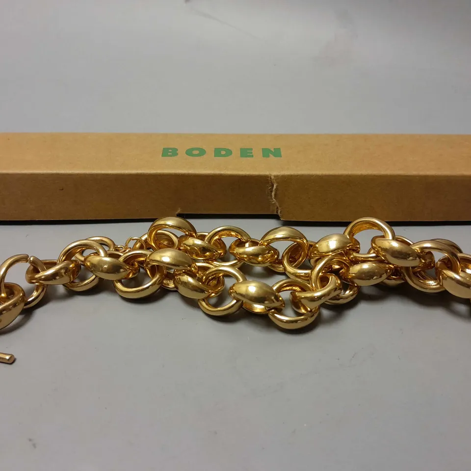 BOXED BODEN CHUNKY CHAIN NECKLACE 