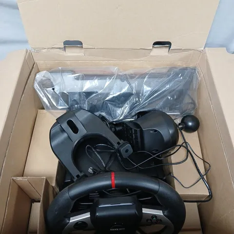 MAXX TECH PRO FORCE FEEDBACK RACING WHEEL KIT (PC/PS4/XBOX)