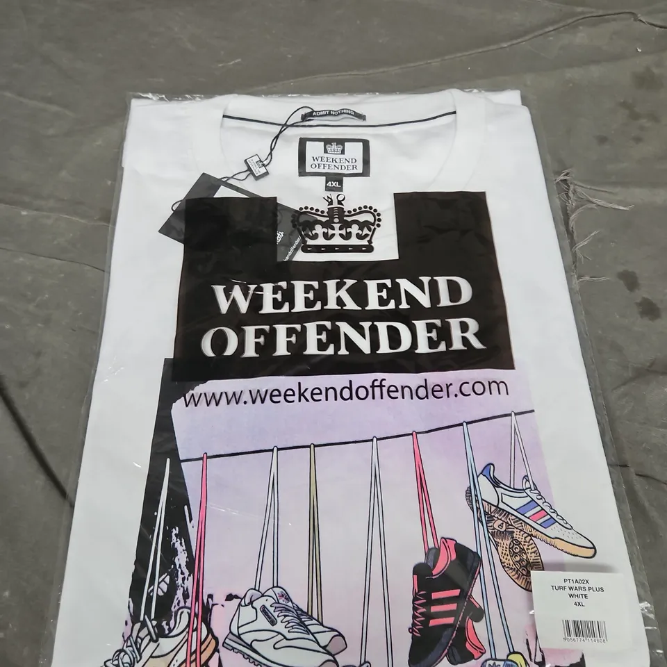 BAGGED WEEKEND OFFENDER TURF WARS - SIZE 4XL
