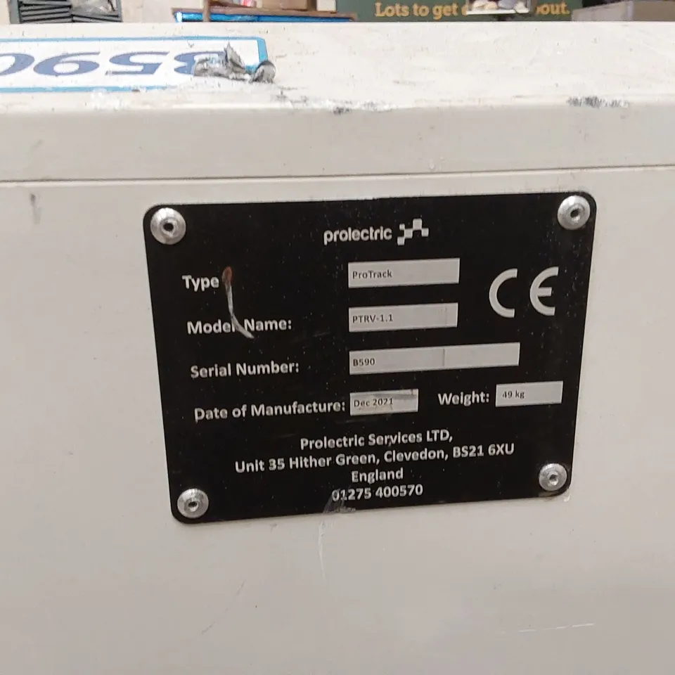 PROLECTRIC PROTRACK PTRV-1.1 LIGHTING BATTERY POWER PACK	