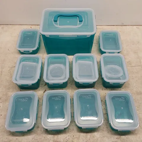 LOCK & LOCK 15 PIECE ASSORTED AIRTIGHT FOOD STORAGE CONTAINERS (1 BOX)