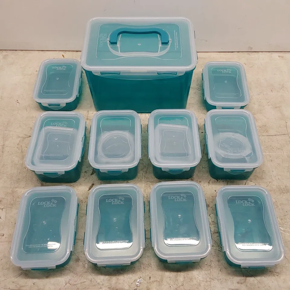 LOCK & LOCK 15 PIECE ASSORTED AIRTIGHT FOOD STORAGE CONTAINERS (1 BOX)