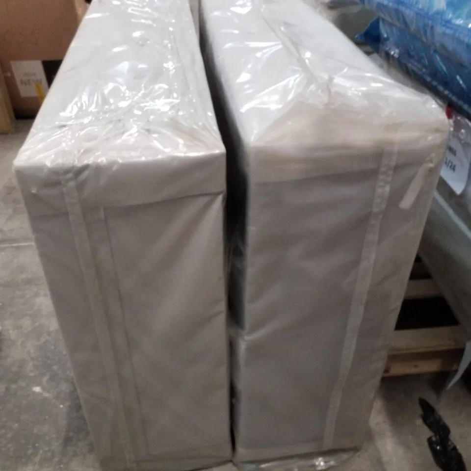QUALITY BAGGED TIVOLI KING 2 DRAW DIVAN (2 PARTS)