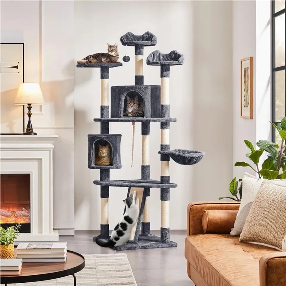 BOXED 200CM LOUISBURG CAT TREE (1 BOX)