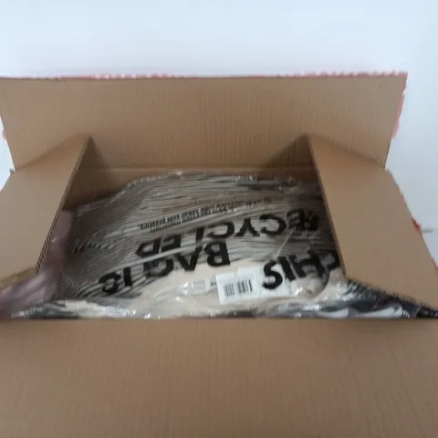 BOX OF APPROXIMATELY 10 ASSORTED CLOTHING ITEMS TO INCLUDE: CROPPED ZIP UP GRAPHIC HOODIE 