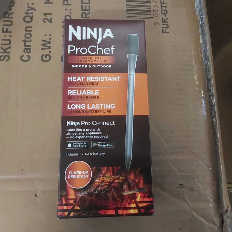 BOXED NINJA PROCHEF WIRELESS THERMOMETER
